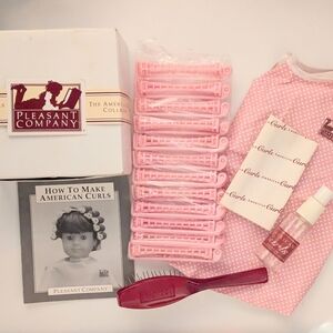 American Girl UNUSED Pleasant Company FIRST EDITION Hair Care Kit COMPLETE